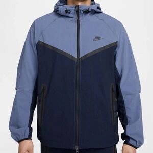 Nike Tech Woven Jacket Diffused Blue HM7151-452 Men's Small BNWT